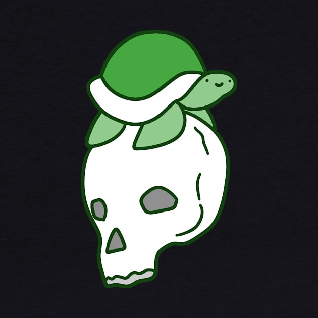 Green Skull Turtle by saradaboru